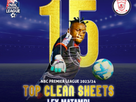 Ley Matampi Golikipa mwenye Clean Sheet Nyingi Ligi Kuu NBC 2023 2024