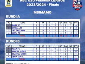 Msimamo Ligi ya Vijana Ya NBC U20 Premier League 2023 2024