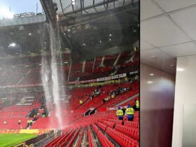Mvua Yafichua Ubovu wa Old Trafford Video ya Kuvuja Maji Yatisha Mashabiki