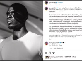 Paul Pogba Ageukia Filamu Baada ya Kufungiwa Soka kwa Miaka Minne