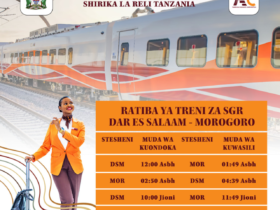 Dar es Salaam Morogoro Treni ya SGR