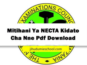 Mitihani Ya NECTA Kidato Cha Nne Pdf Download