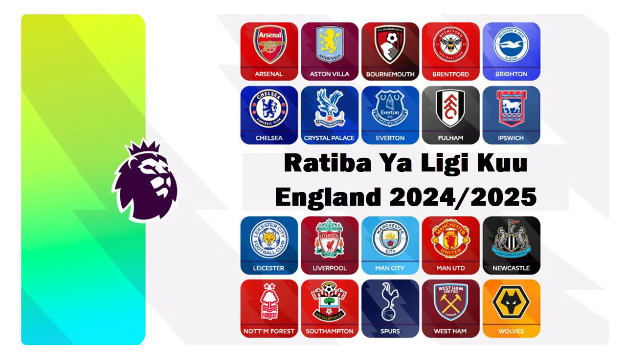 Ratiba Ya Ligi Kuu England 2024 2025 EPL