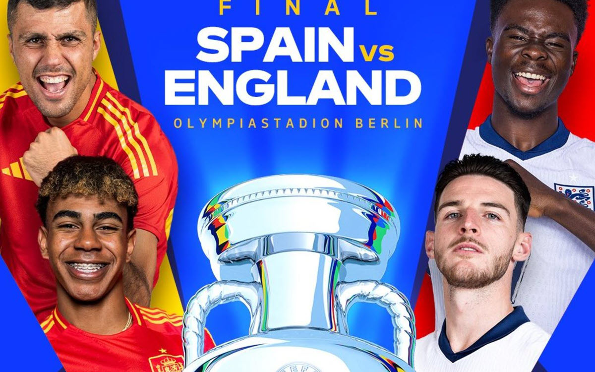 England vs Hispania Matokeo ya Fainali ya EURO 2024