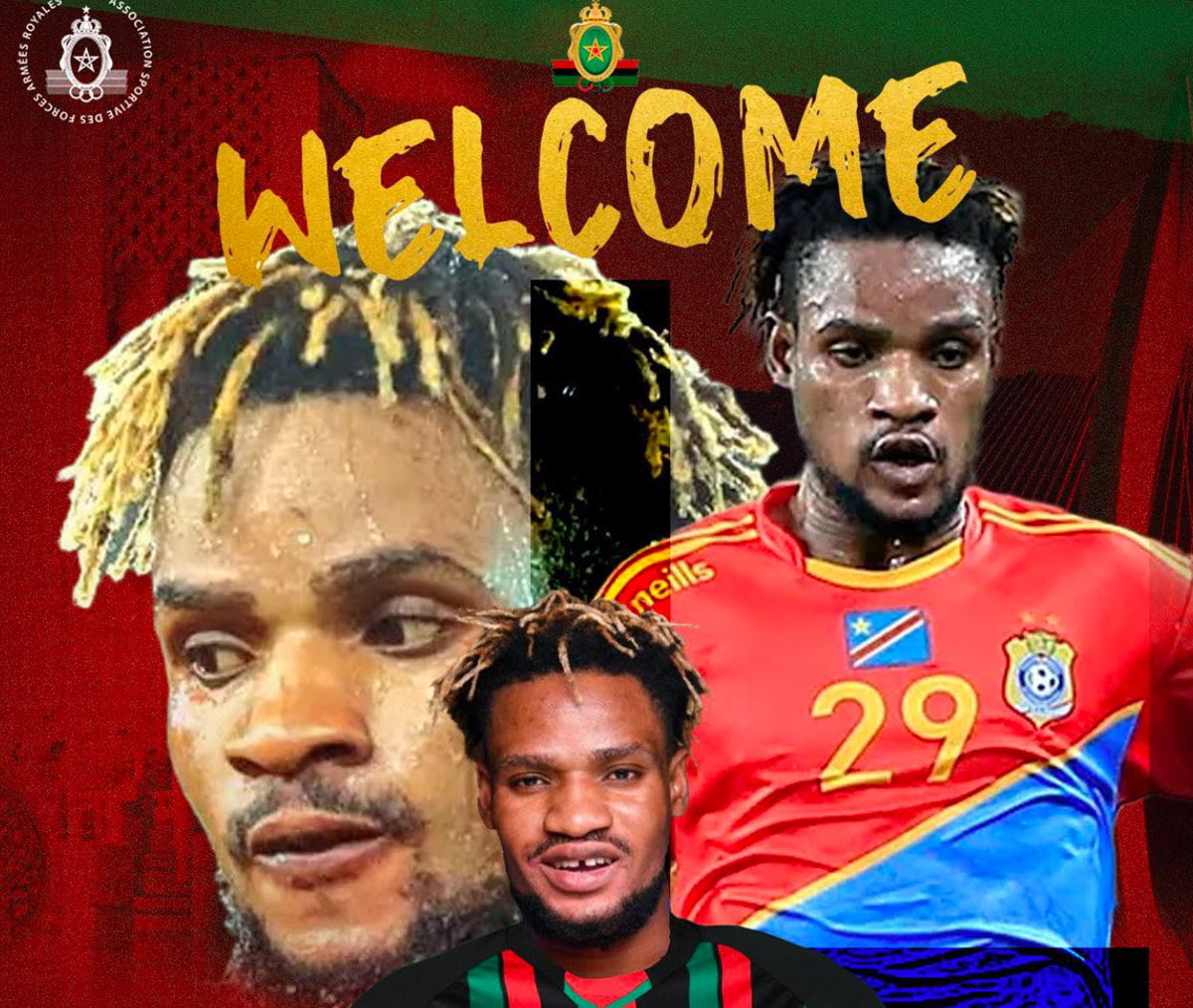 Inonga Baka Atambulishwa Klabu ya AS FAR Rabat Morocco