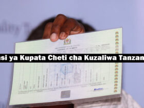 Jinsi ya Kupata Cheti cha Kuzaliwa Tanzania