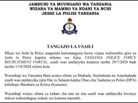 Majina ya walioitwa kwenye usaili jeshi la polisi 2024 1