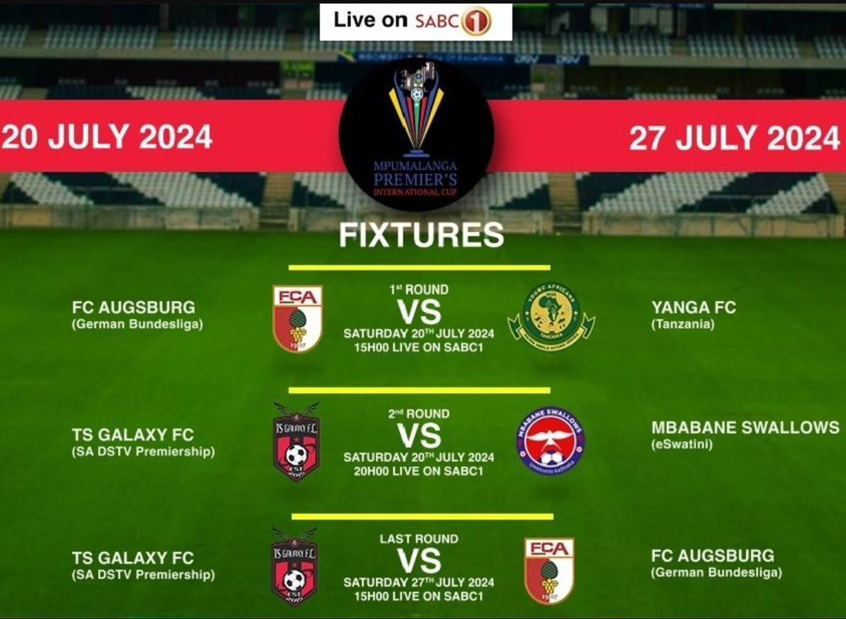 Ratiba ya Mpumalanga Premier international Cup 2024