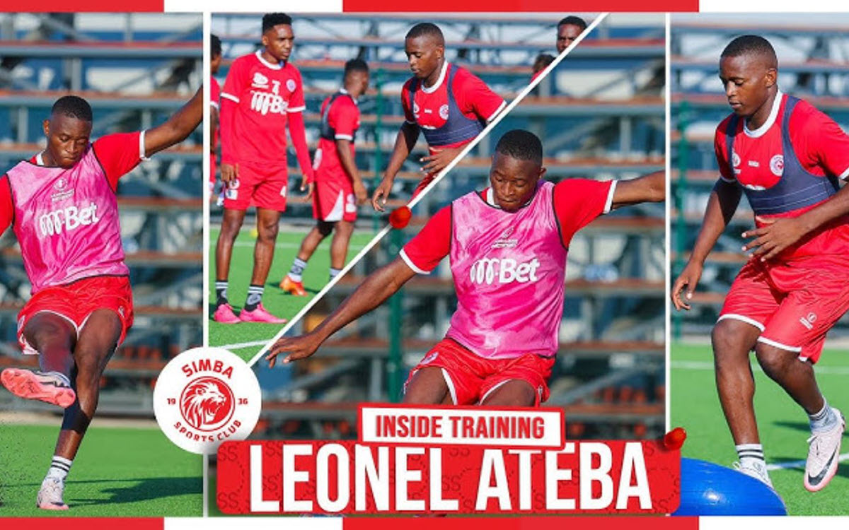 Ateba Tayari Kutinga Uwanjani Simba SC vs Fountain Gate
