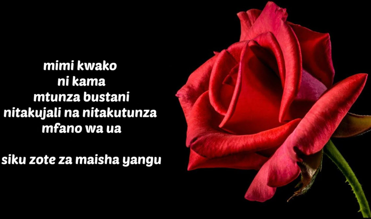 Maneno Mazuri ya Kumwambia Mpenzi Wako ili Akupende Zaidi