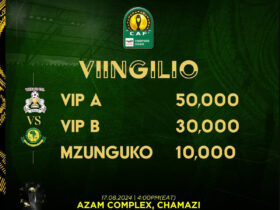 Viingilio Mechi ya Vital O FC Vs Yanga Klabu Bingwa