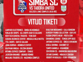Vituo Vya Kununua Tiketi za Mechi ya Simba vs Tabora United