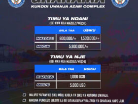 Gharama za Kukodi Uwanja wa Azam Complex
