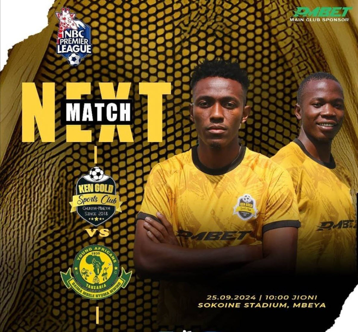 Kengold Vs Yanga Leo 25 09 2024 Saa Ngapi