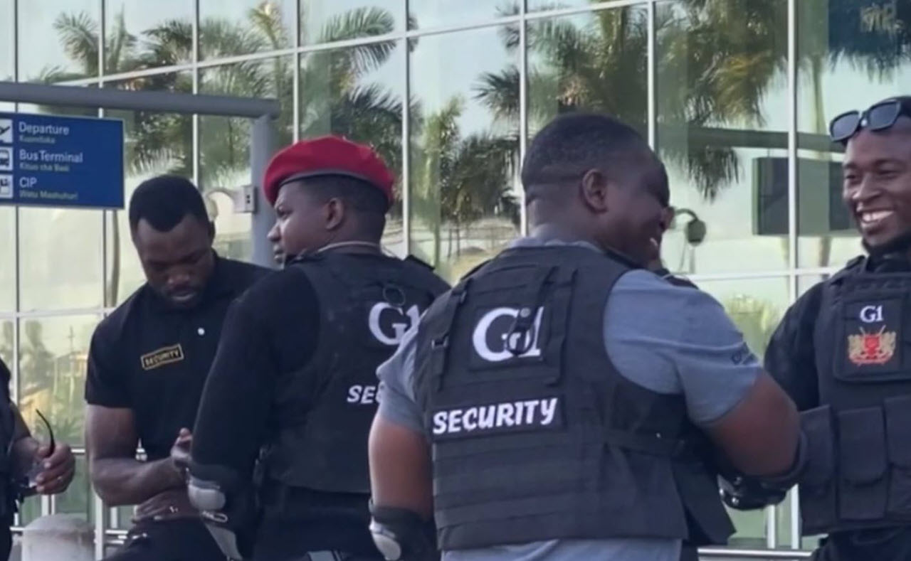Kikosi cha Al Ahli Tripoli Chawasili na Bodyguards Kibao Airport