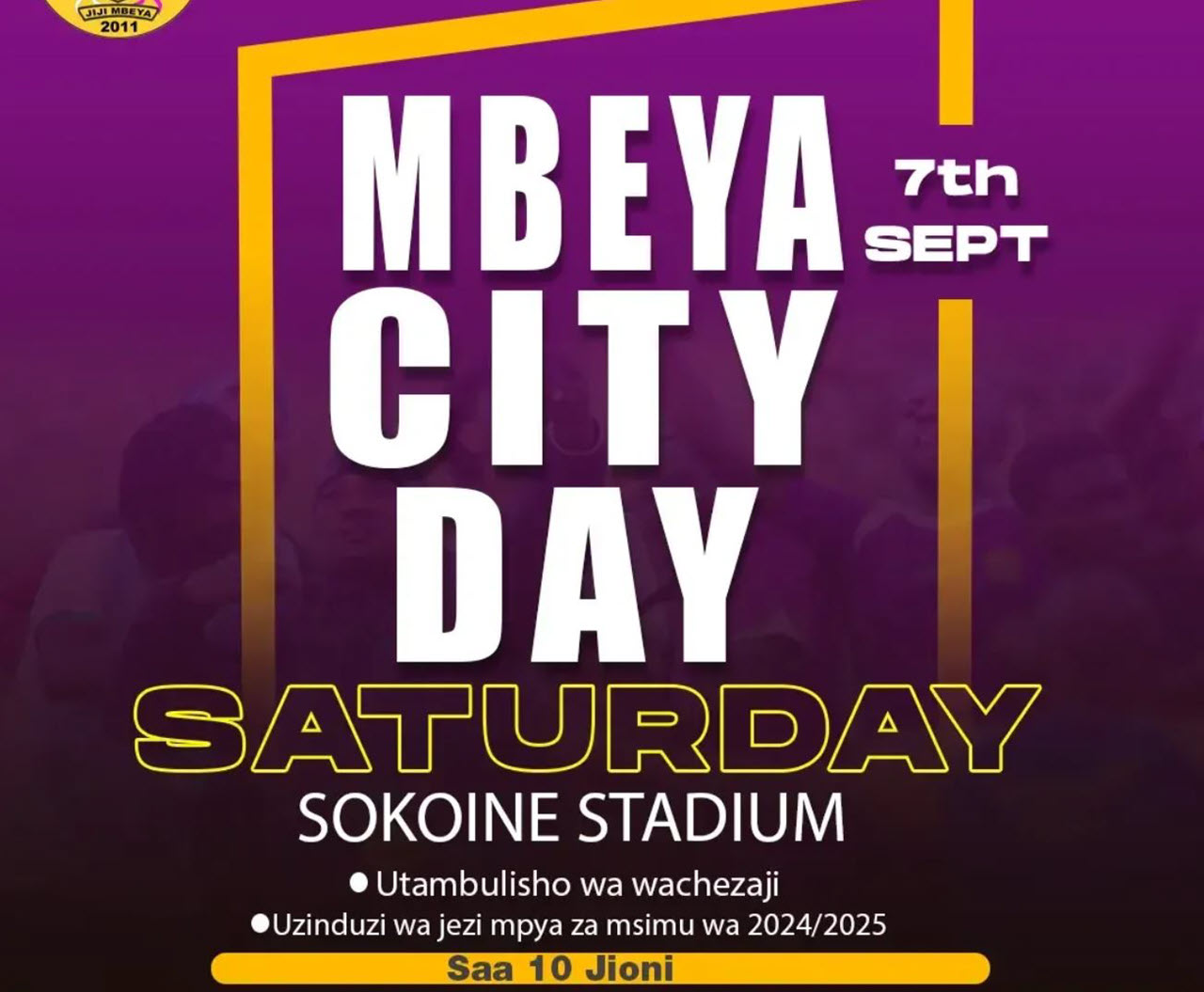 Mbeya City Day Rasmi Kufanyika Septemba 7