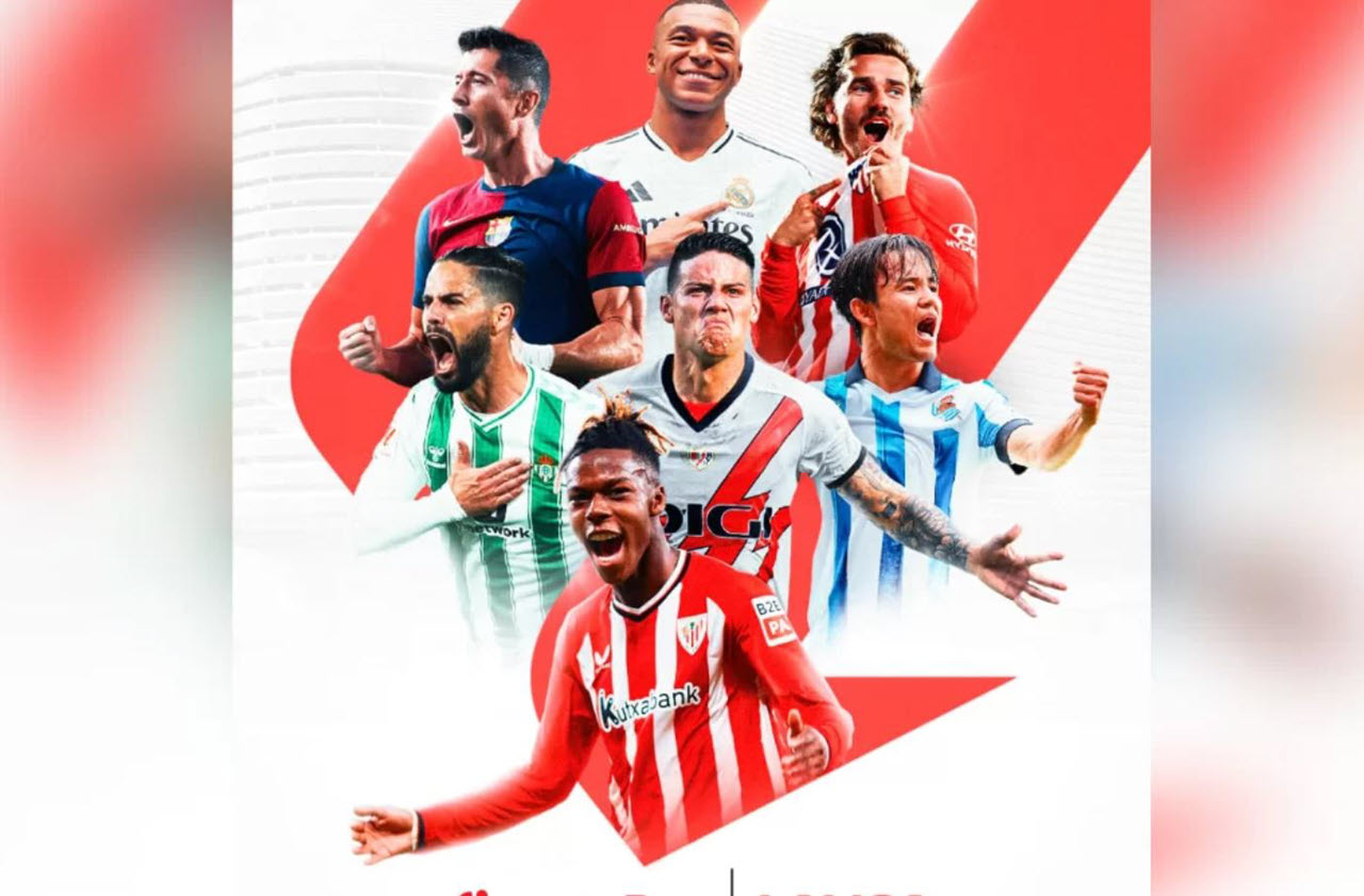 Msimamo wa Ligi Kuu Hispania La Liga 2024/2025