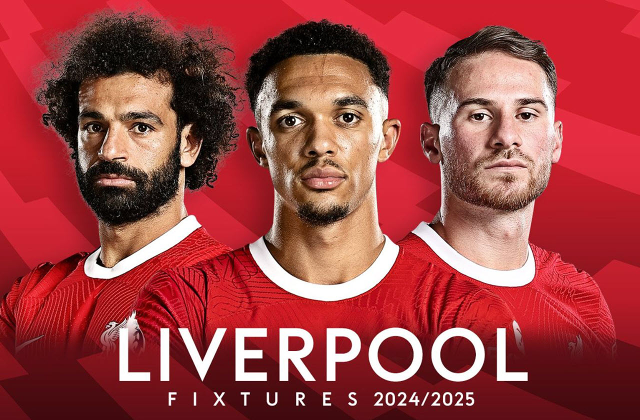 Ratiba ya Liverpool 2024 2025