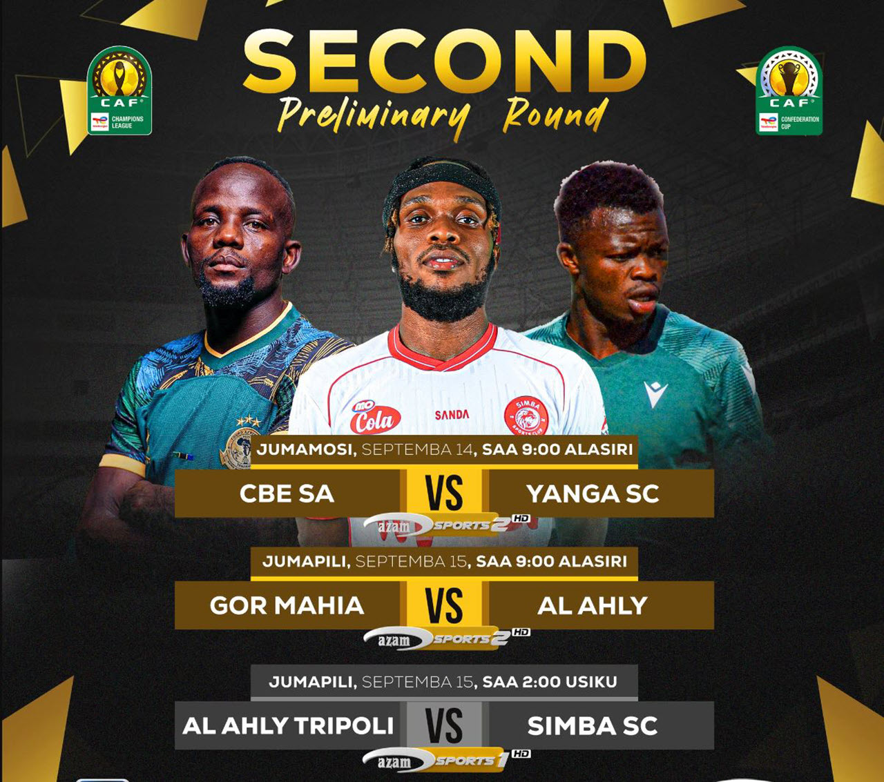 Yanga Vs CBE SA Saa Ngapi Mechi Inaanza