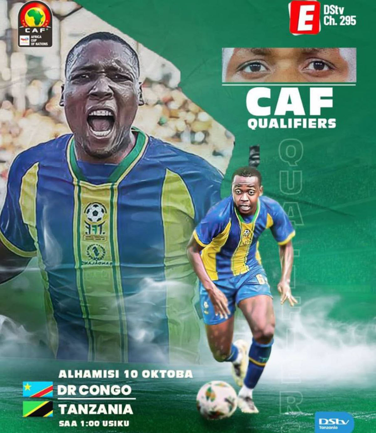 DR Congo Vs Tanzania Taifa stars Leo 10/10/2024 Saa Ngapi?
