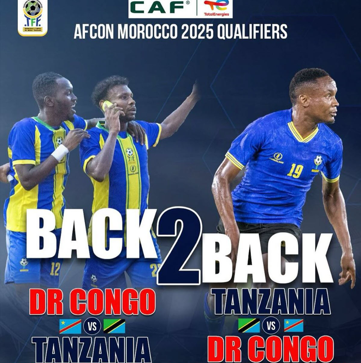Ratiba ya Taifa Stars vs DR Congo Kufuzu AFCON 2025