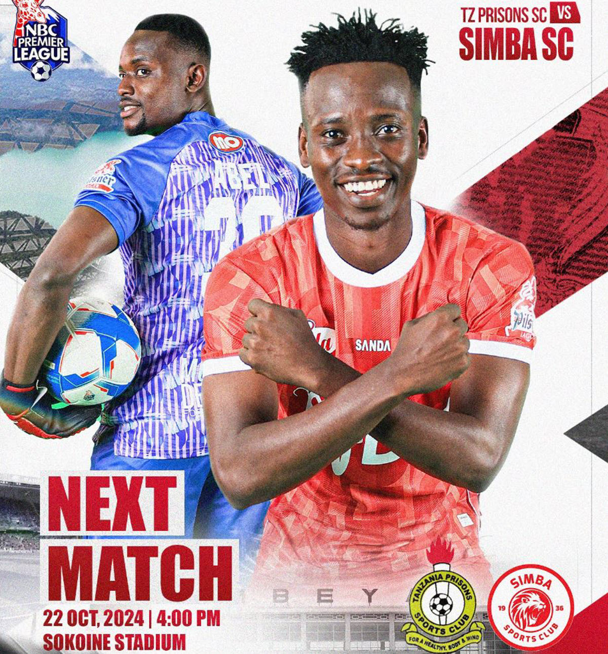 Tanzania Prisons vs Simba SC Leo 22 10 2024 Saa Ngapi