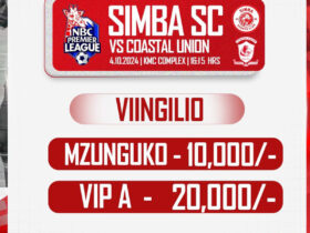Viingilio Mechi ya Simba Vs Coastal Union