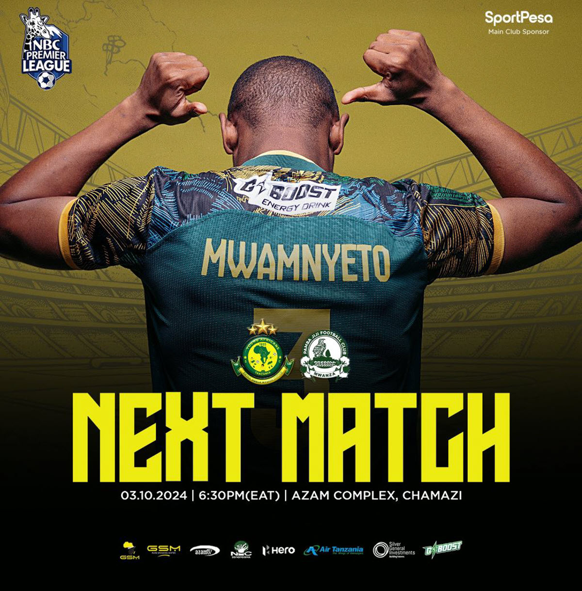 Yanga vs Pamba Jiji Leo 03 10 2024 Saa Ngapi