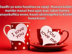 meseji ya mapenzi