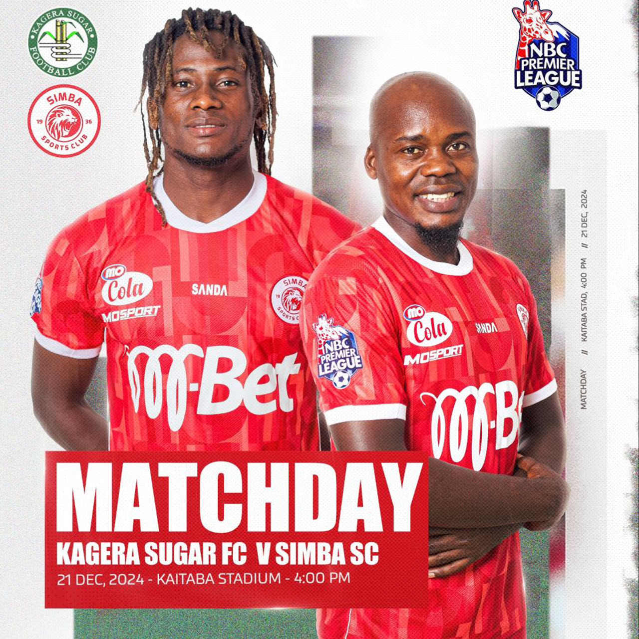Kagera Sugar vs Simba Leo 21/12/2024 Saa Ngapi?
