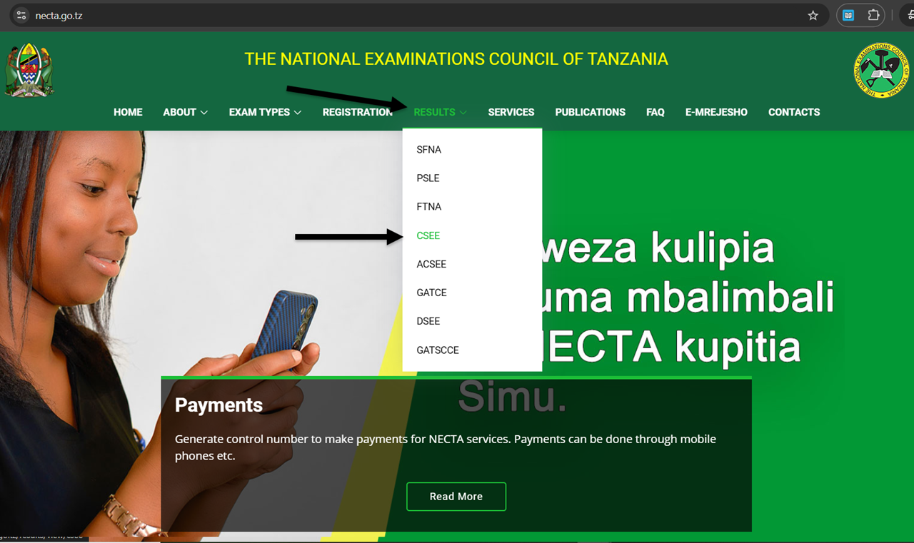 Jinsi ya Kuangalia Matokeo ya Kidato Cha Nne 2024