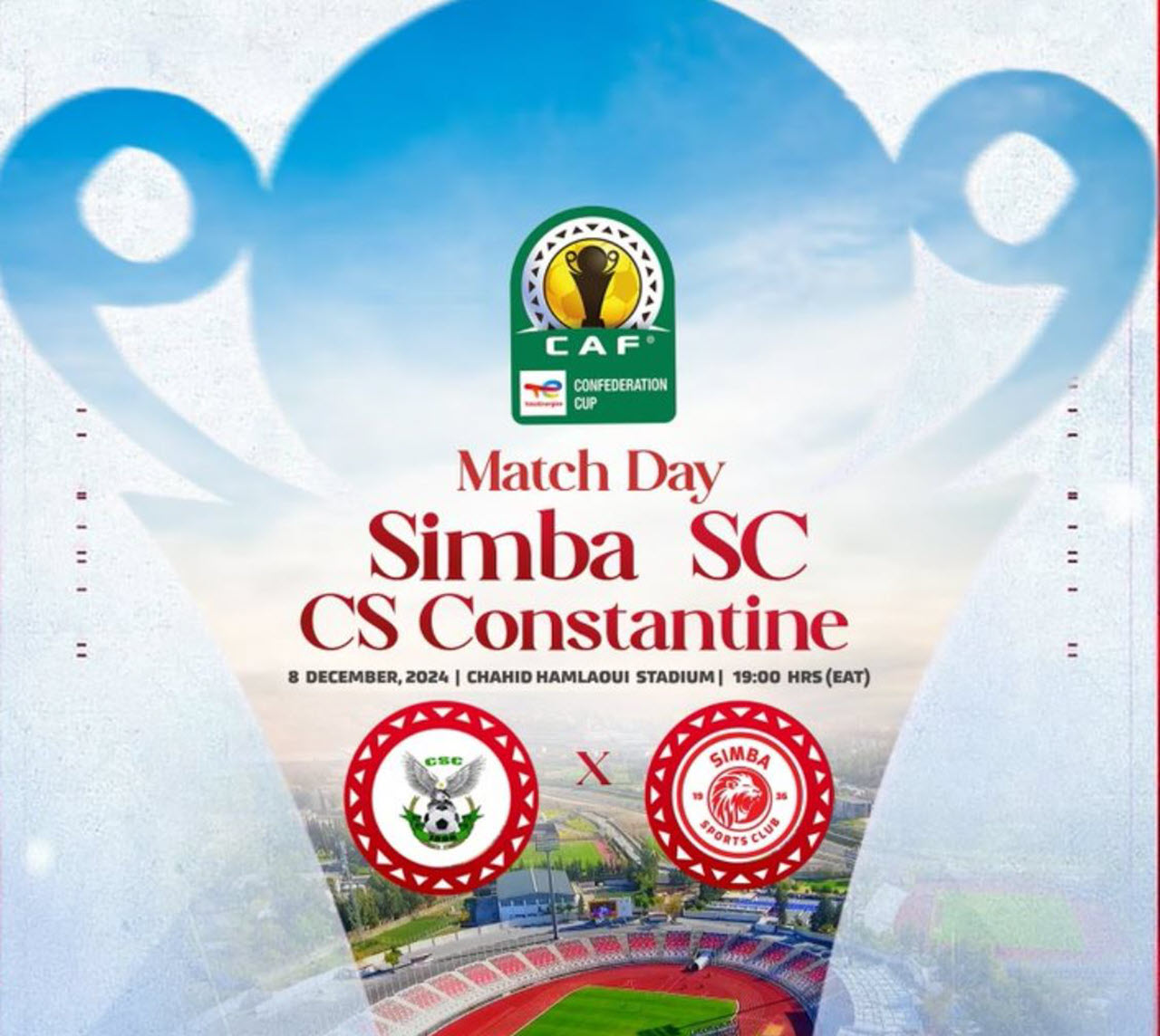 Matokeo ya CS Constantine vs Simba Leo 08/12/2024