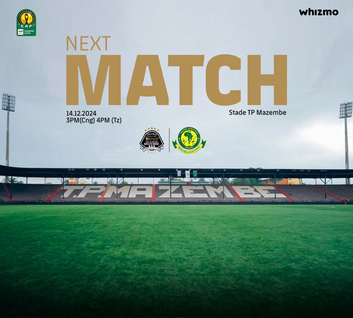 Yanga vs Tp Mazembe Leo 14/12/2024 Saa Ngapi?