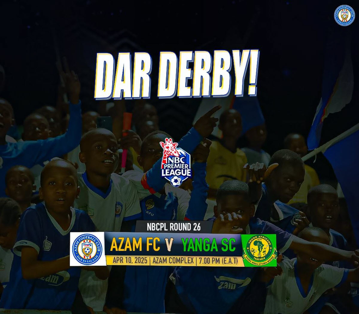 Azam vs Yanga Leo Saa Ngapi