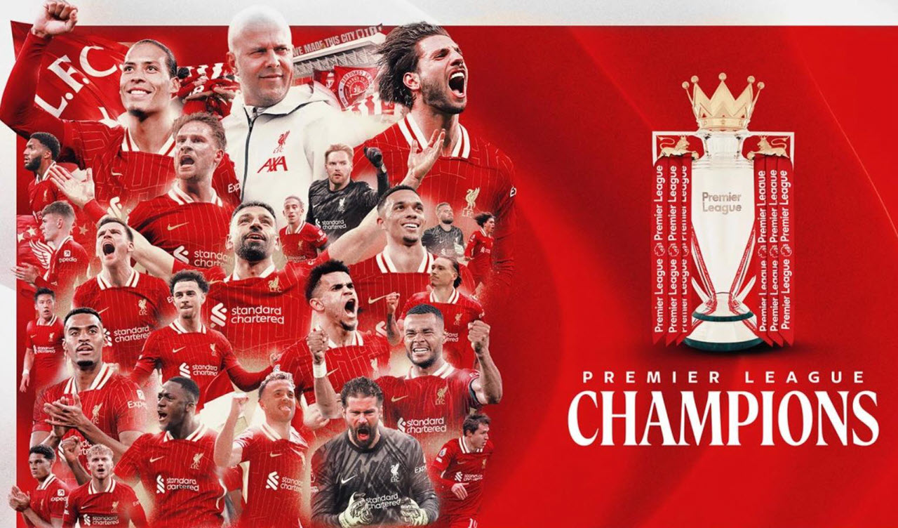 Liverpool Wafanikiwa Kuwa Mabingwa EPL 2024 2025