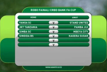 Ratiba Ya Robo Fainali Crdb Bank Federation Cup 2024 2025