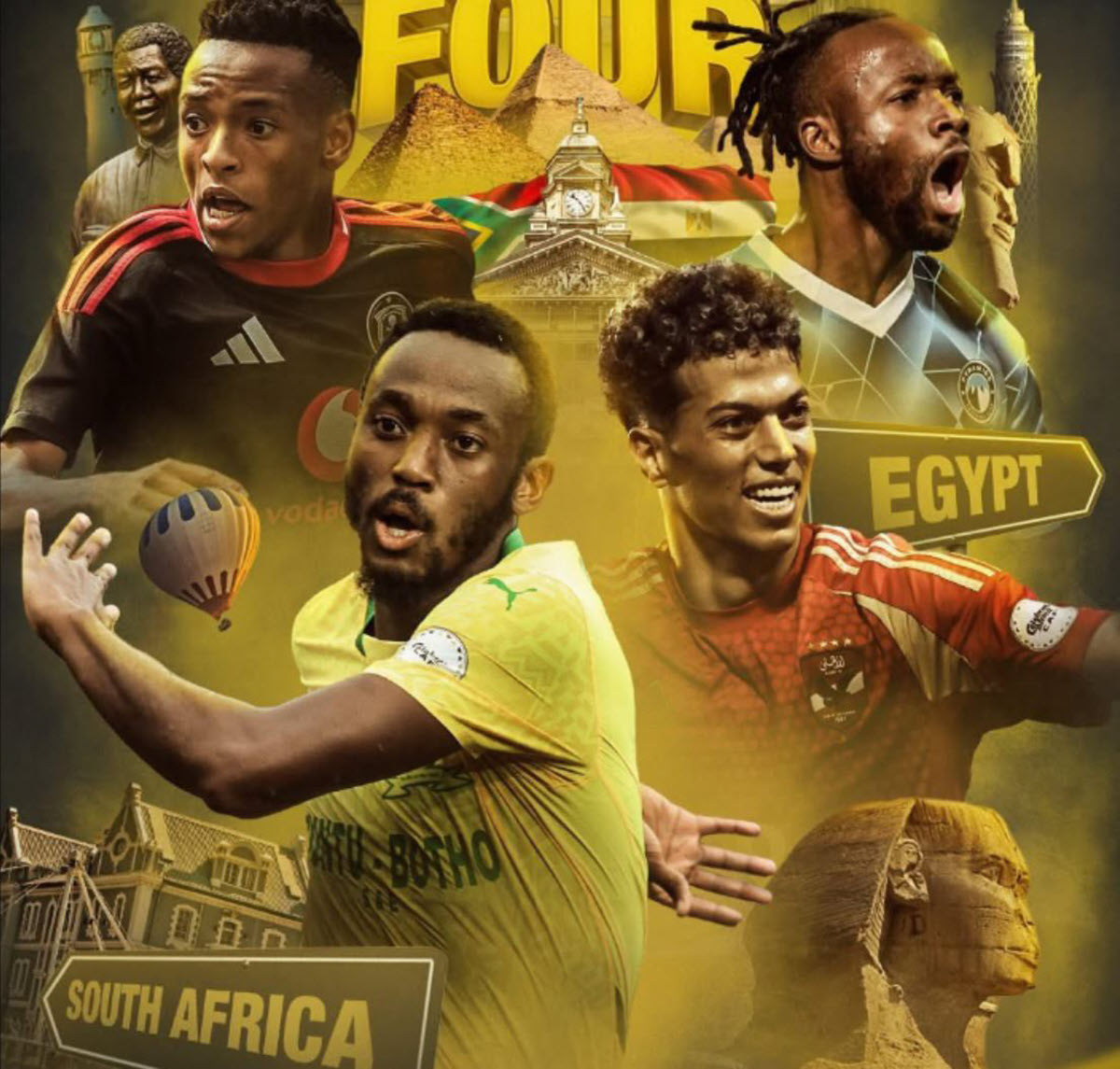 Ratiba ya Nusu Fainali Klabu Bingwa Afrika CAF 2024 2025