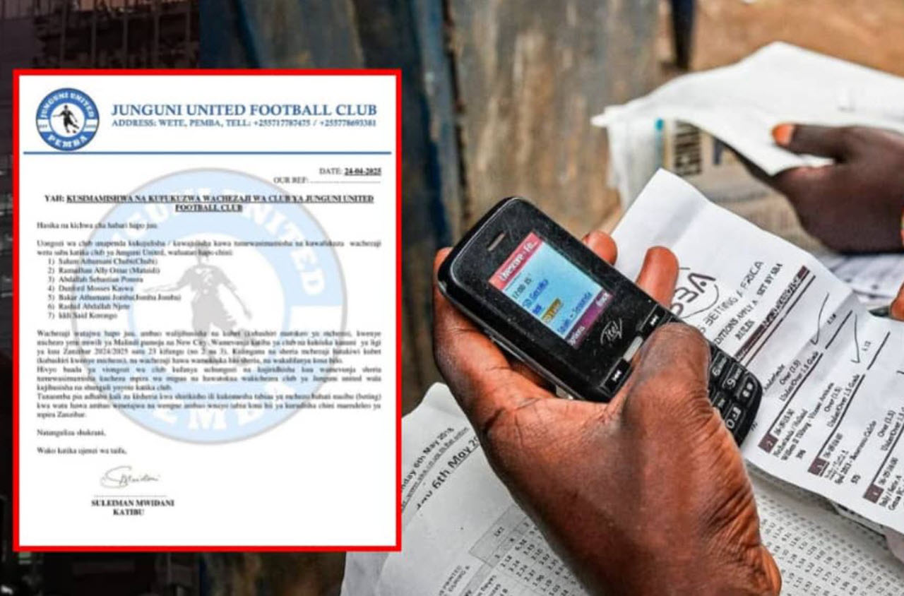 Wachezaji Saba Watimuliwa Zanzibar Kwa Tuhuma Za Kubeti