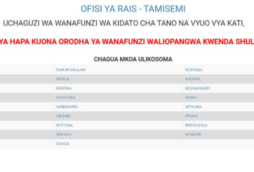 selection form five 25