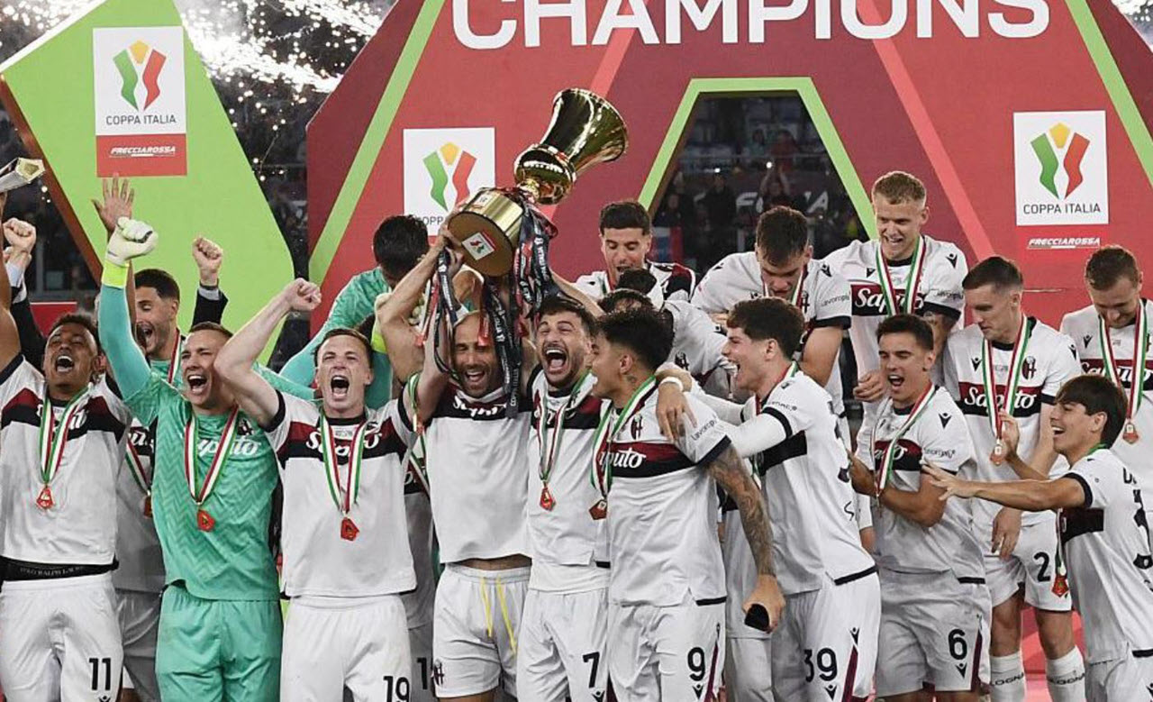 Bologna Yaichapa AC Milan na Kubeba Taji la Copa Italia 2025 Baada ya Ukame wa Miaka 51