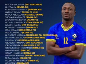 Kikosi cha Taifa Stars kilichoitwa kambini Kuelekea COSAFA na Mechi ya Kirafiki