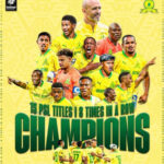 Mamelodi Sundowns Bingwa Tena wa Ligi Kuu Afrika Kusini 2024 25