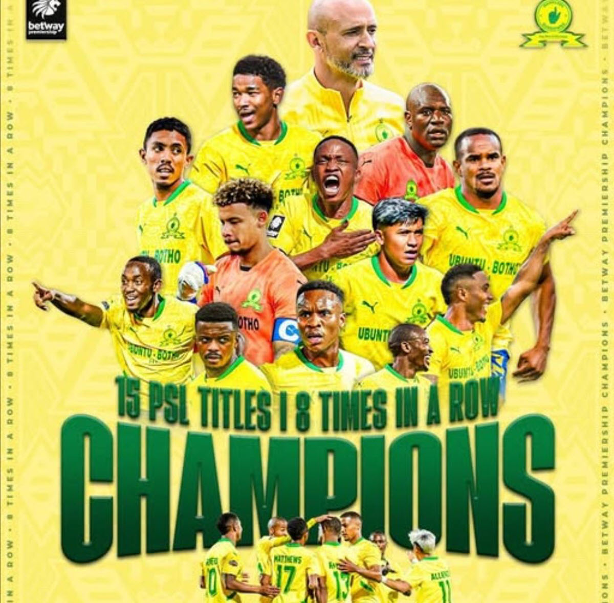 Mamelodi Sundowns Bingwa Tena wa Ligi Kuu Afrika Kusini 2024 25
