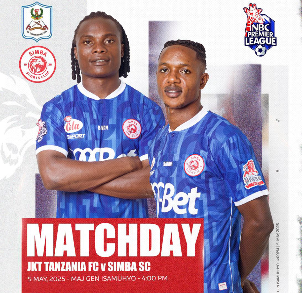 Matokeo JKT Tanzania vs Simba Leo