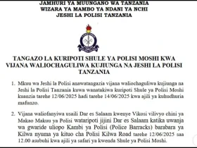 Majina ya Waliochaguliwa Kujiunga Jeshi la Polisi 2025