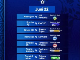 Ratiba ya Mechi za Leo Ligi Kuu ya NBC