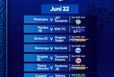 Ratiba ya Mechi za Leo Ligi Kuu ya NBC