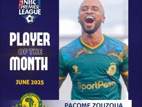 Pacome Zouzoua Atwaa Tuzo ya Mchezaji Bora Ligi Kuu Tanzania Bara Juni