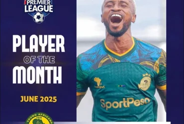 Pacome Zouzoua Atwaa Tuzo ya Mchezaji Bora Ligi Kuu Tanzania Bara Juni