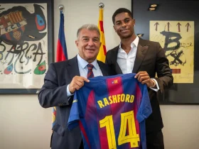 Rashford Kuvaa Jezi Namba 14 Barcelona